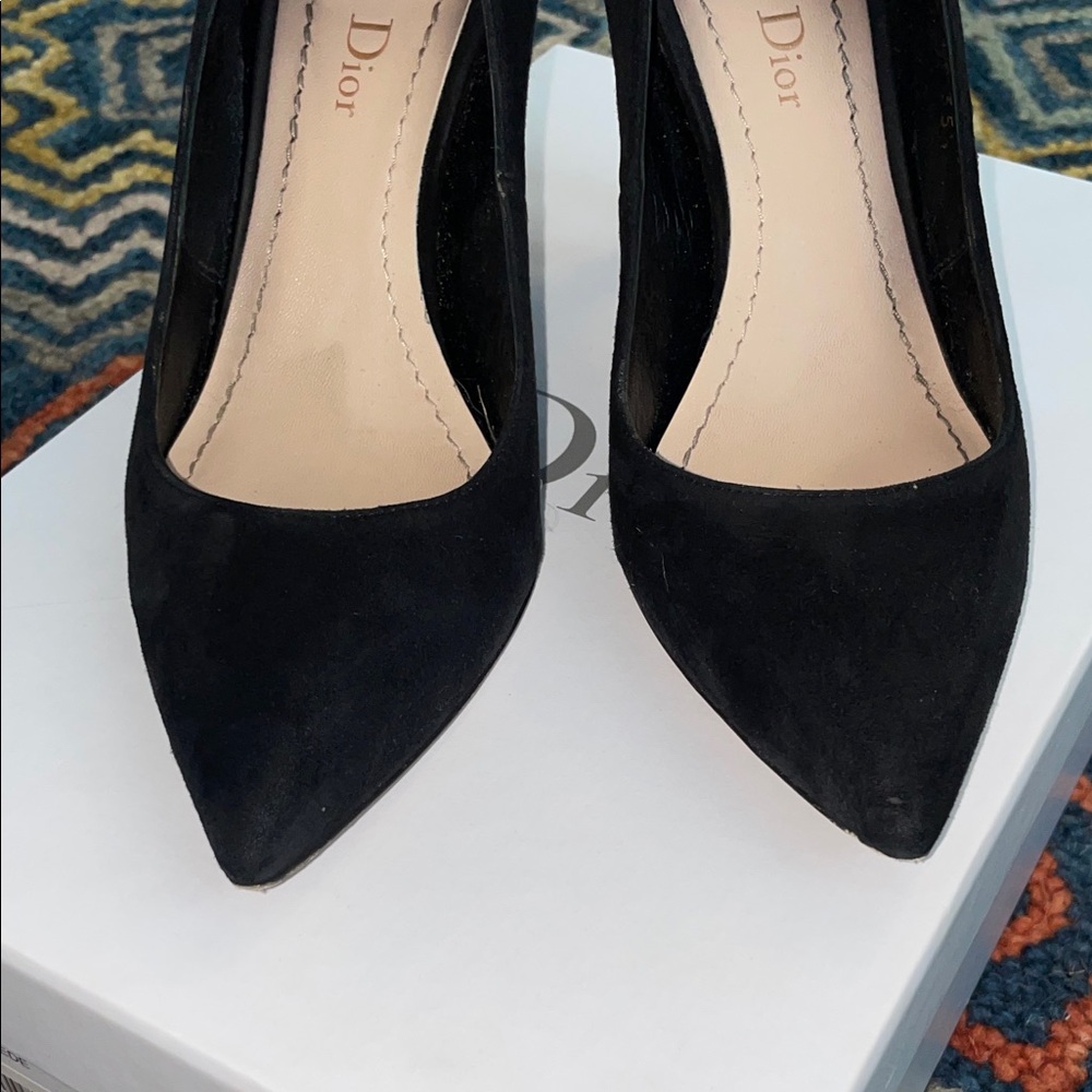 Dior Black and Red Heart Heels - Picture 5 of 10